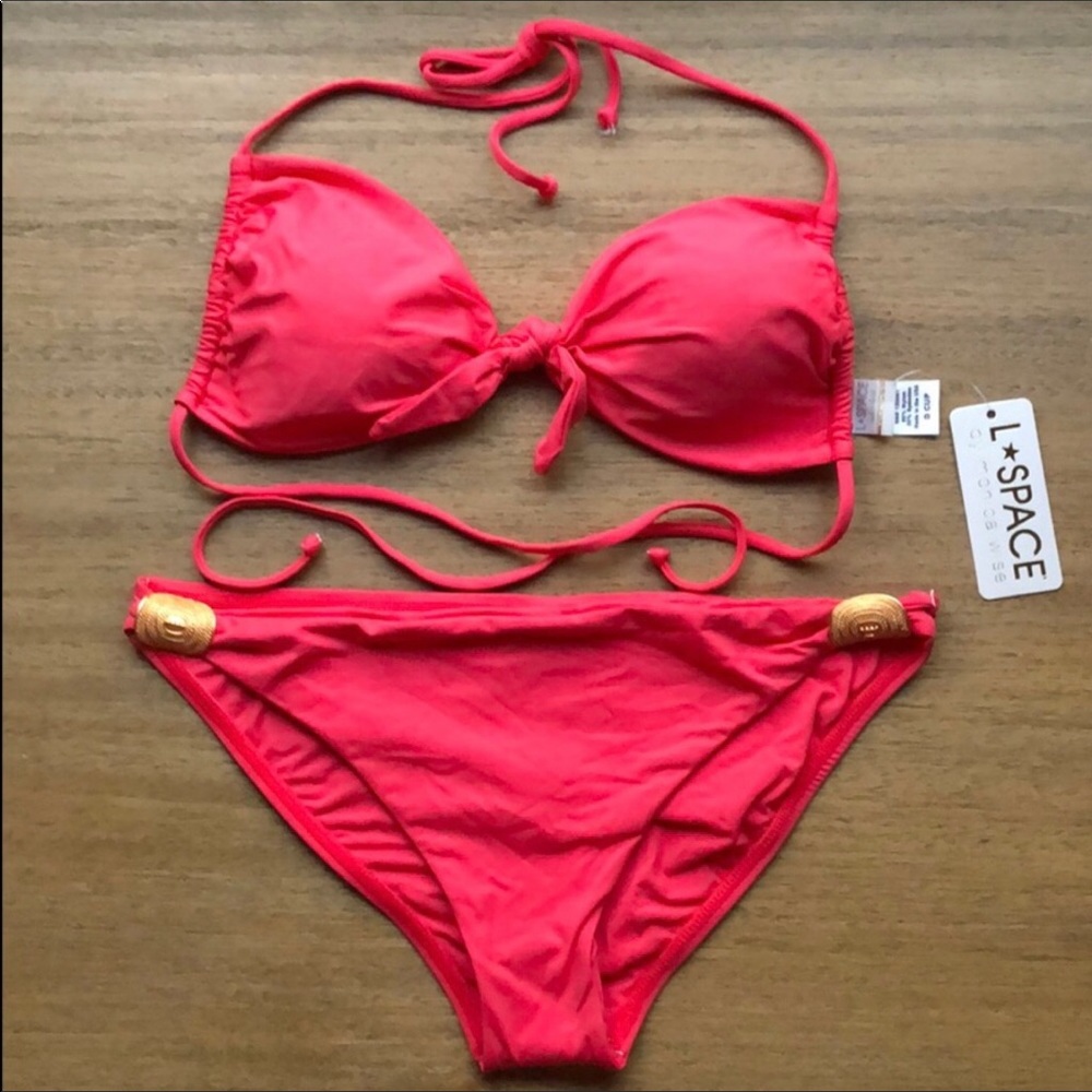 L*space Pink Bikini Set